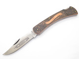 Vintage Parker Renaissance Custom Series Seki Japan Copper Folding Pocket Knife