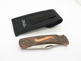 Vintage Parker Renaissance Custom Series Seki Japan Copper Folding Pocket Knife