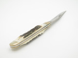 Vintage '80s Parker Cut Co. K-734 Single Trapper Japan Stag Folding Pocket Knife