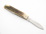 Vtg 1976-1978 Parker Frost Imai Seki Japan Folding 2.87" Mink Stag Knife