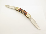Vtg Parker Cut Co. K-236 Japan Texas Longhorn Stag Handle Folding Pocket Knife