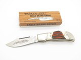 Vtg 1980s Parker Eagle Brand Imai Seki Japan Stag Folding Lockback Pocket Knife
