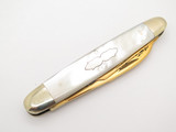1988 Fight'n Rooster Germany Blade Magazine 15th Anniversary Pearl Folding Knife