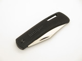 Vintage Kershaw Oregon USA 3000 DWO Japan Black Handle Folding Pocket Knife