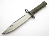 Vintage 1987 Buck 188 M9 Phrobis Bayonet Pat Pend Civilian Survival Fixed Blade Knife