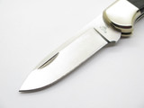 2024 Buck 112 Ranger Drop Point 420HC Ebony Wood Handle Folding Hunter Knife