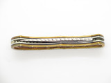 Buck 532 Bucklock Custom WBC Wilde Bill Cody Scrolled Copper Brass Folding Knife