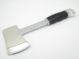 Vintage Pre 1967 One 1 Liner Buck Knives Hatchet Chrome Carbon Hunting Camp Axe