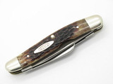 Vtg 1980 Case XX 6318 Stainless Stockman Jigged Bone Folding Pocket Knife