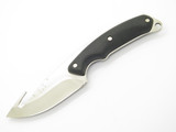 2003 Buck 693 Alpha Hunter Black Handle Fixed Blade Guthook Knife