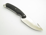 2003 Buck 693 Alpha Hunter Black Handle Fixed Blade Guthook Knife