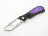 2012 Buck USA 587 Hailey Heath Folding Ergo Hunter Purple Folding Linerlock Knife
