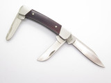 Buck 703 Colt 3 Blade Canoe Stockman Folding Pocket Knife Wood Handle