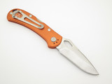 2024 Buck USA 722 Spitfire Orange Handle Folding Lockback Pocket Knife