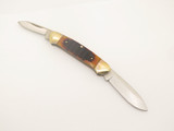 2024 Buck 389 Canoe Jigged Bone Handle Folding Pocket Knife