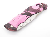 2011 Buck 284 Bantam Pink Camo Folding Lockback Pocket Knife