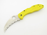Spyderco C106SYL2 Tasman salt 2 Seki Japan Yellow FRN H2 SE Folding Pocket Knife