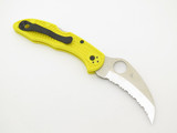 Spyderco C106SYL2 Tasman salt 2 Seki Japan Yellow FRN H2 SE Folding Pocket Knife