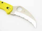 Spyderco C106SYL2 Tasman salt 2 Seki Japan Yellow FRN H2 SE Folding Pocket Knife
