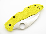 Spyderco C106SYL2 Tasman salt 2 Seki Japan Yellow FRN H2 SE Folding Pocket Knife