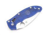 Spyderco USA Manix 2 C101PBL2 CTS-BD1 Blue FRCP Folding Pocket Knife