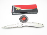 Spyderco C07S Police Seki Japan VG-10 Stainless Serrated Folding Pocket Knife