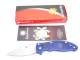 Spyderco USA C101PBL2 Manix 2 CTS-BD1 Blue FRCP Folding Pocket Knife