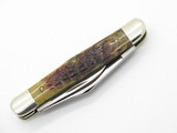 Vtg 1980 Case XX 6308 Whittler Jigged Bone Folding Pocket Knife