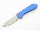 Civivi C18062PD Elementum Blue Aluminum Handle NitroV Blade Folding Pocket Knife