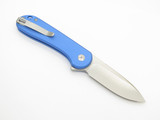 Civivi C18062PD Elementum Blue Aluminum Handle NitroV Blade Folding Pocket Knife