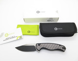 Civivi C23040B Stormhowl Black Stonewashed Nitro-V Blade Folding Pocket Knife
