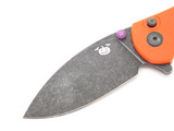 Kizer V3669A4 Mini Grouper Halloween Trick or Treat Pumpkin Folding Pocket Knife