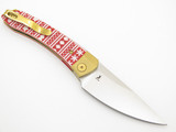 Kizer KI3663A1 Mini Momo Merry Christmas Finger Flipper Folding Pocket Knife
