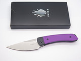 Kizer V3663M3 Mini Momo 154CM Blade Purple Finger Flipper Folding Pocket Knife