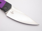 Kizer V3663M3 Mini Momo 154CM Blade Purple Finger Flipper Folding Pocket Knife