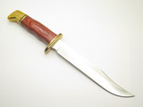 2024 Buck 120 General Buildout Brass Cocobolo Handle Fixed Blade Hunter Knife