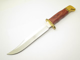 2024 Buck 120 General Buildout Brass Cocobolo Handle Fixed Blade Hunter Knife