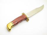 2024 Buck 120 General Buildout Brass Cocobolo Handle Fixed Blade Hunter Knife