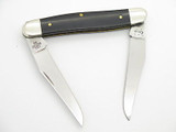 2015 Case XX Muskrat Black Delrin Folding Pocket Knife Antique Stamp