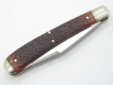 Vintage 1986 Remington UMC R1263 USA Jigged Bullet Trapper Folding Pocket Knife