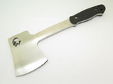 Vintage 2000 Buck Knives 106 Deer Cutout Black Handle Hatchet Hunting Camp Axe