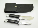 Vintage 3 Liner 1972-86 Buck 117 Trophy Set 103 116 Fixed Hunting Knife (#6054)