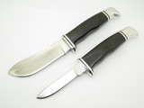 Vintage 3 Liner 1972-86 Buck 117 Trophy Set 103 116 Fixed Hunting Knife (#6054)