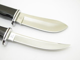 Vintage 1986 Buck 115 Twin Sportsman Set 103 118 Fixed Blade Hunting Knife