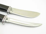 Vtg 2 Liner 1967-72 Buck 115 Twin Set 103 118 Fixed Blade Hunting Knife (#6053)