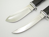 Vintage 1972-86 Buck 115 Twin Sportsman Set 103 118 Fixed Blade Hunting Knife