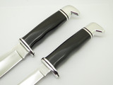 Vintage 1972-86 Buck 115 Twin Sportsman Set 103 118 Fixed Blade Hunting Knife