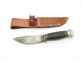 Vintage 1916 Pat Marbles Gladstone Woodcraft Knife Leather Fixed Hunting Blade