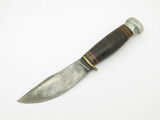 Vintage 1916 Pat Marbles Gladstone Woodcraft Knife Leather Fixed Hunting Blade