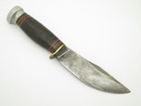Vintage 1916 Pat Marbles Gladstone Woodcraft Knife Leather Fixed Hunting Blade